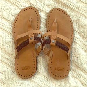 UGG Leather Sandals